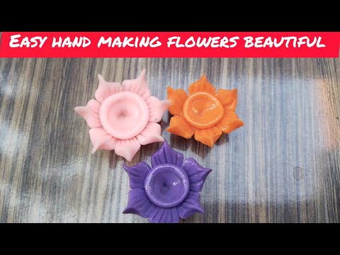 hand making flowers/beautiful 🌺🌺#handmaking #flowers #artwork #art