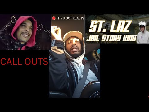 YOUTUBERS HATING ON ST LAZ STOP 🛑 IT 5 U GOT REAL ISSUES IN REAL LIFE 💀🤦