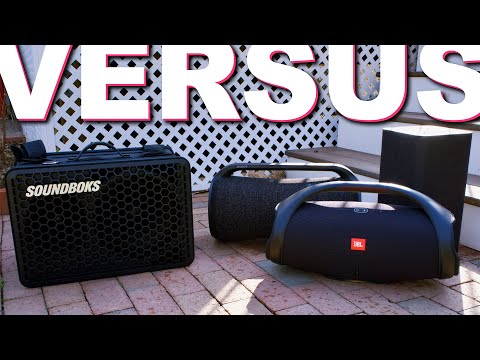 Soundboks Go Vs JBL Boombox 2 Vs UE Hyperboom Vs Sony XG500