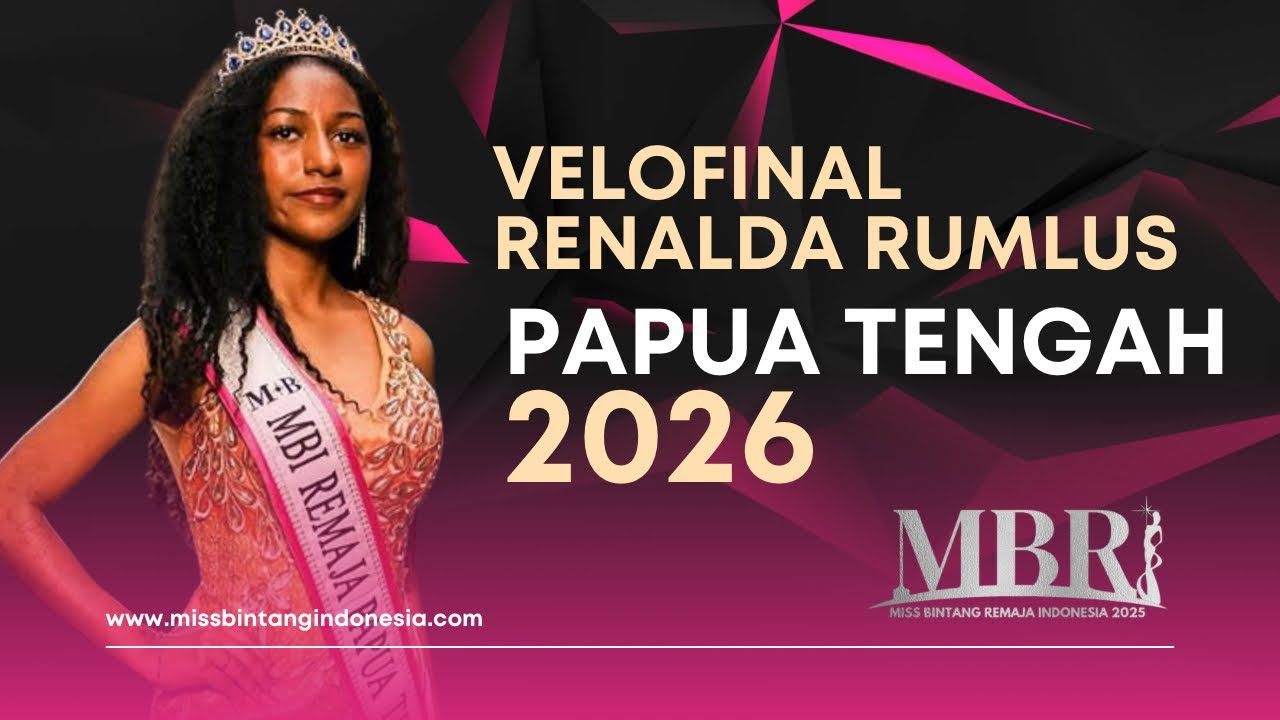 Video Profile Miss Bintang Remaja Papua Tengah 2026