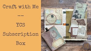 Junk Journal Embellishments using Your Creative Studio Subscription Box