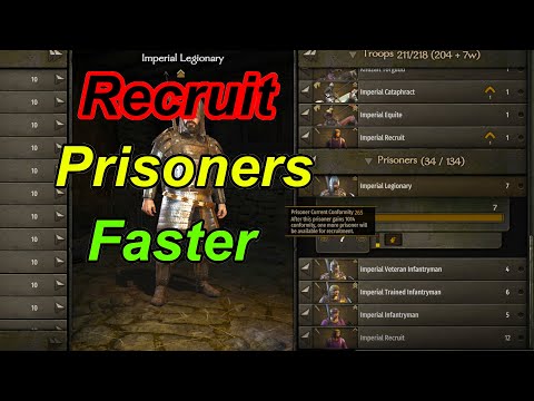 Recruit Prisoners Faster, Here's How With Data Shown  Bannerlord Guides - Flesson19