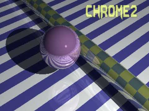 Abaddon - Chrome 2 (1996) demoscene 4k intro 2160p60 retro PC
