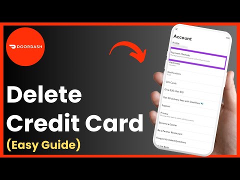 How to Delete Credit Card From Doordash Easy (2024)