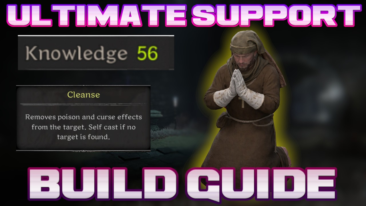 Cleric KING | ULTIMATE SUPPORT | Dark and Darker | BUILD GUIDE