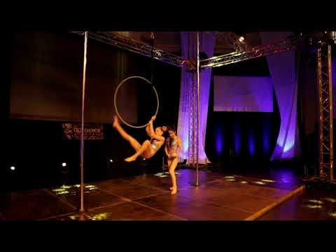 POLEART BULGARIA 2017 - Hristina Stateva and Silviya Dimitrova -Showcase Aerial Hoop