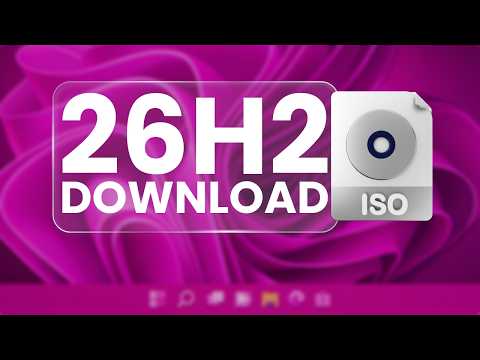 How to download Windows 11 26H2 ISO!