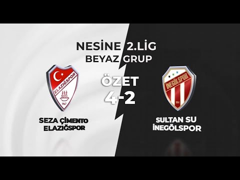 Seza Çimento Elazığspor 4-2 Sultan Su İnegölspor | Maç Özeti