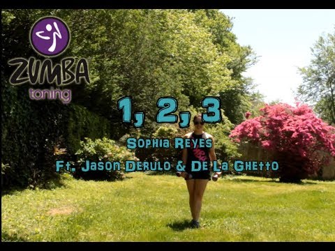 Zumba® Toning with Kathy - 1, 2, 3 (Sophia Reyes ft. Jason Derulo & De La Ghetto) [HD]