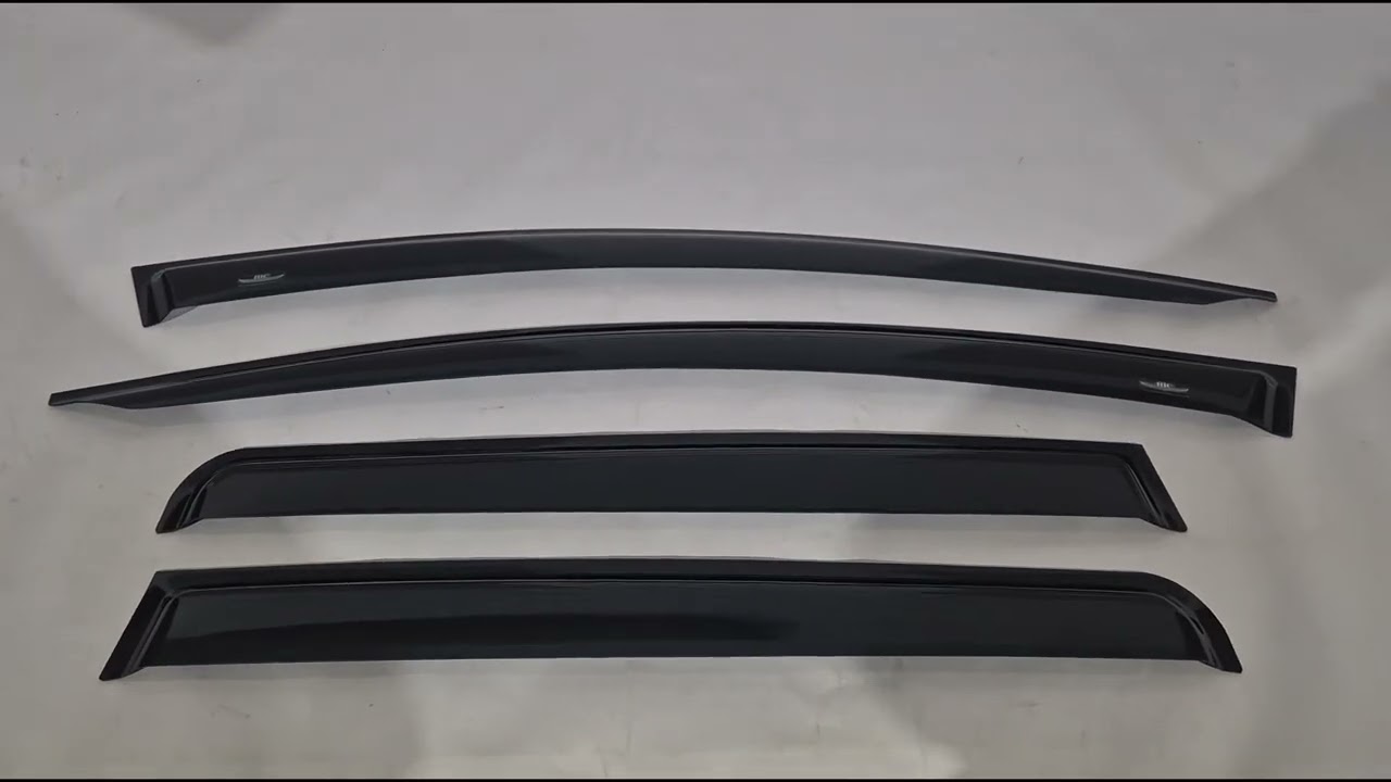 Renault Zoe 2012-2019 Windabweiser zum Einstecken (4 Stk, HIC) Video 5