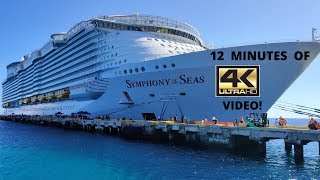 Royal Caribbean Symphony of The Seas Full complete Tour in 4K UHD cruise Treadmill