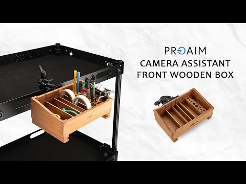 Proaim Camera Assistant Front Wooden Box