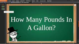 How Many Pounds In A Gallon