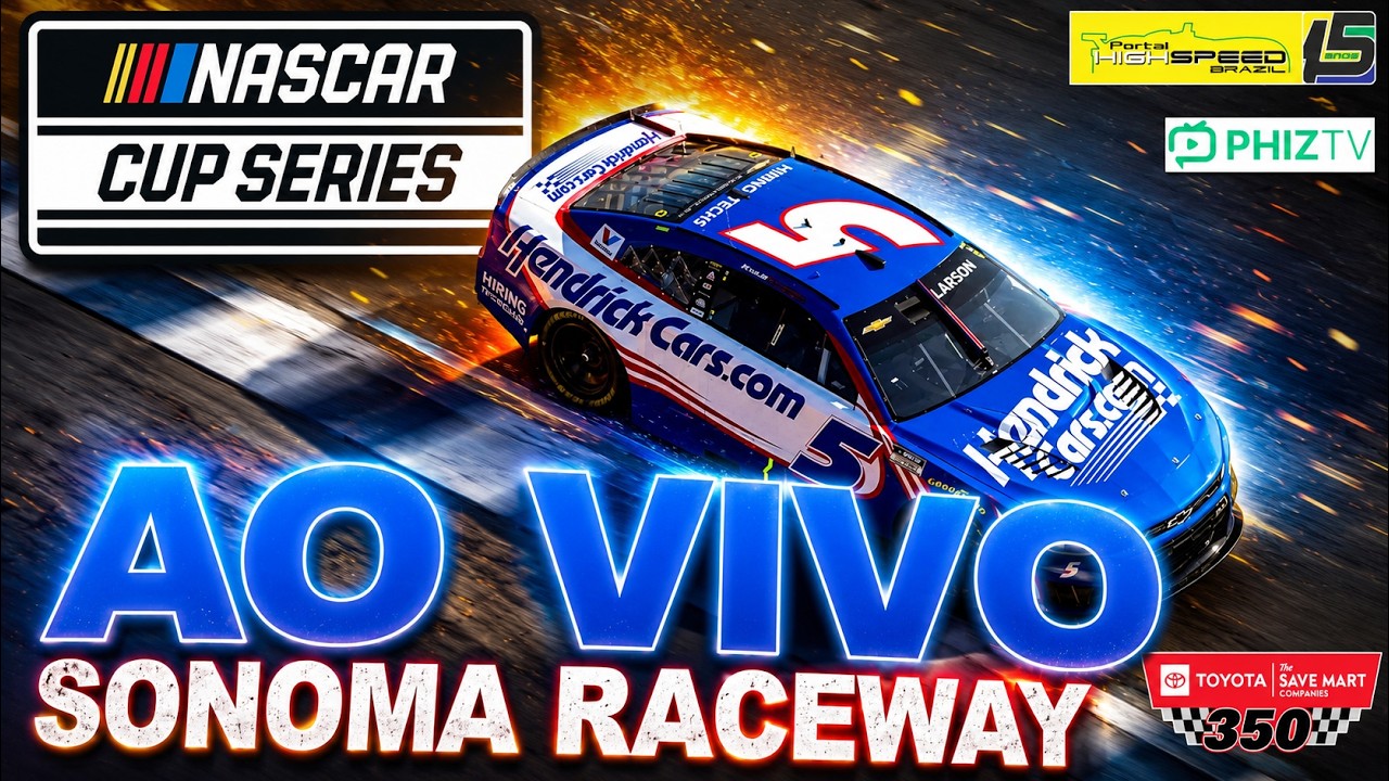 🔴 NASCAR CUP SERIES | Toyota / Save Mart 350 | Sonoma Raceway