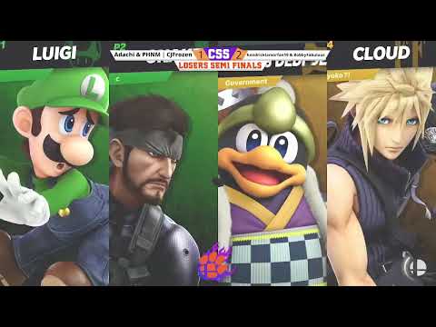 CSS 35 Doubles - LS - Adachi & CJFrozen (Luigi/Snake) vs. klf19 & BobbyFabulous (Cloud/DDD) - SSBU