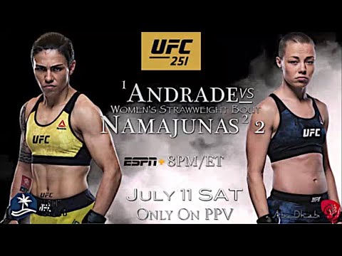 UFC 251: Andrade vs Namajunas 2 Hype Video - Gladiator (Remix) (Zayde Wølf & MONO_KYO)