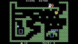 Chack'n Pop (MSX port) 9-maze session