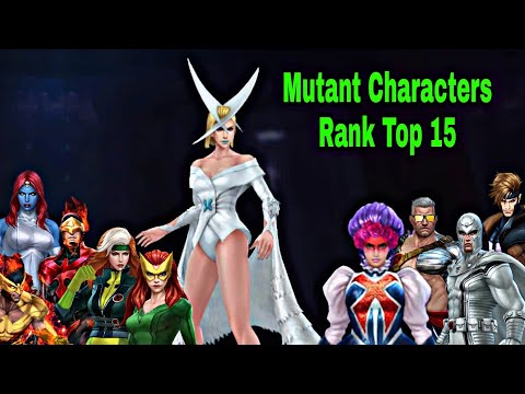 Top 15 Mutant Characters Rank And important Suggestions On Mutants Characters - Marvel Future Fight