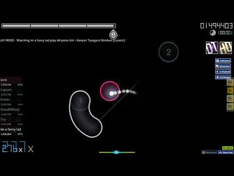 Akiyama Uni - Kanpan Tasogare Shinbun [Lunatic] +HDDT 99.29% FC #1 (azr8 snipe)