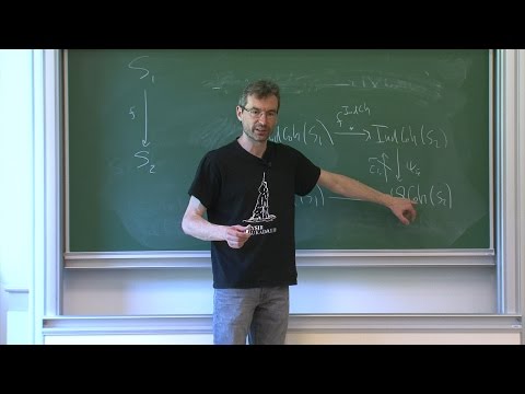 Dennis Gaitsgory - 3/4 Singular support of coherent sheaves