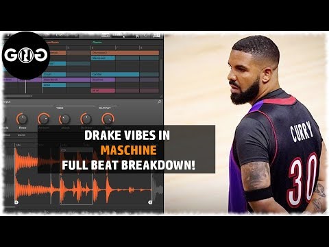Maschine MK3 Beat Making - Drake Vibes From Scratch + Full Beat Breakdown!