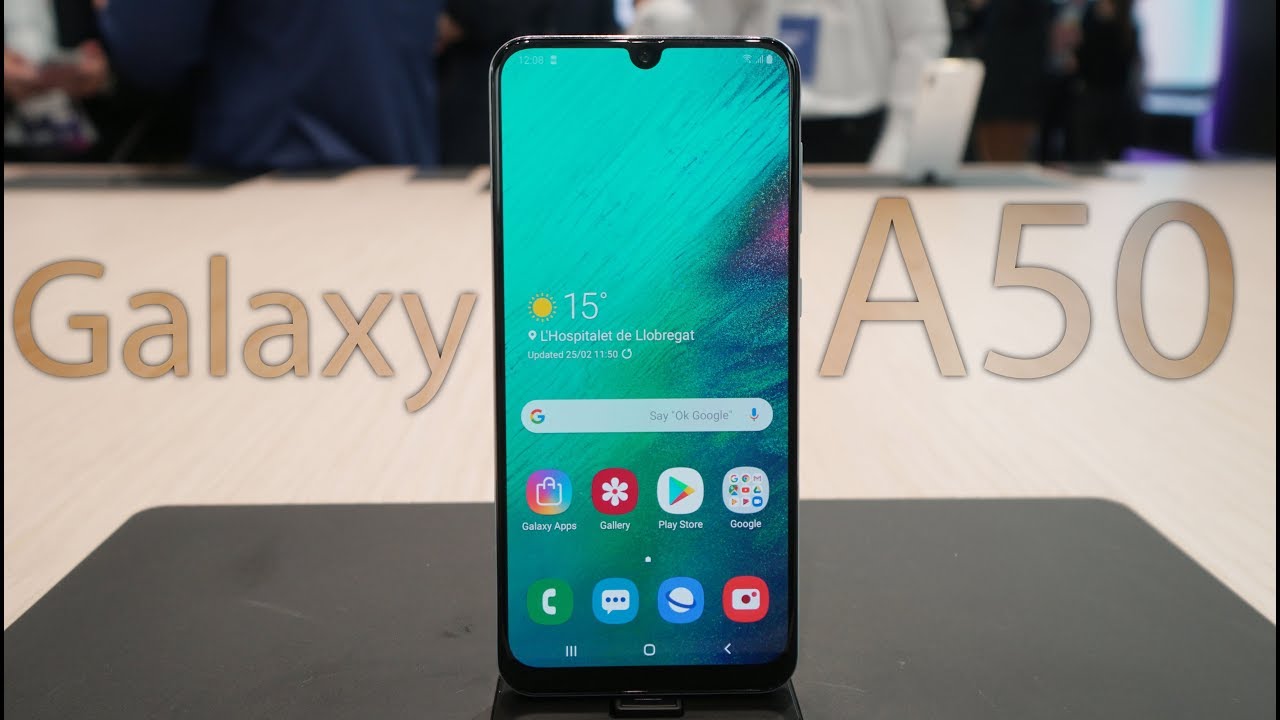 Смартфон Samsung (A505F) Galaxy A50 64Gb Синий