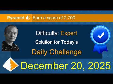 Microsoft Solitaire Collection: Pyramid - Expert - December 20, 2025