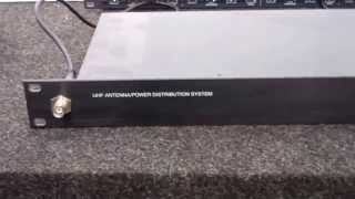 Shure UA844 UHF Antenna Power Dist System - This item is sold.