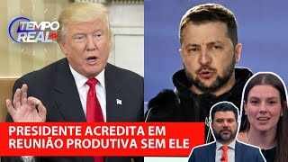 Trump sugere que Zelensky e Putin conversem a sós sobre cessar-fogo