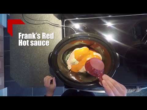 Buffalo chicken stuffed sweet potatoes