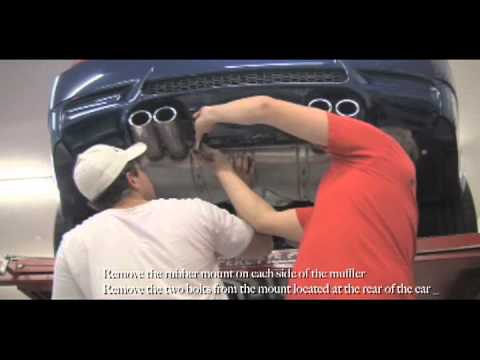 Remus Race Exhaust Installation - 2008 BMW M3 E92 before and after how to install