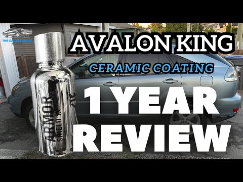 DID IT EVEN LAST A YEAR?? AVALON KING ARMOR SHIELD 9 CERAMIC COATING REVIEW