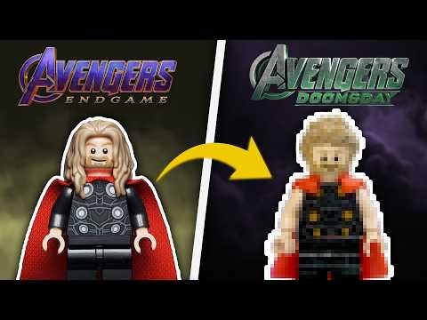 I Made Avengers Doomsday Minifigures Before LEGO