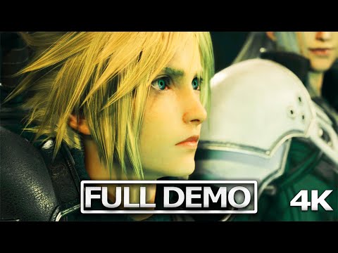 FINAL FANTASY 7 REBIRTH Full Demo Gameplay Walkthrough Part 1 (No Commentary) 4K UHD