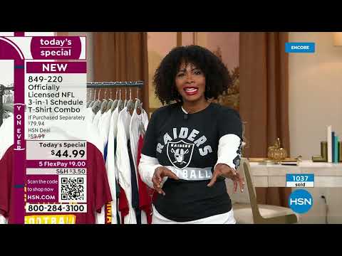 HSN | Game Day Ready - Football Fan Shop 08.21.2023 - 02 AM