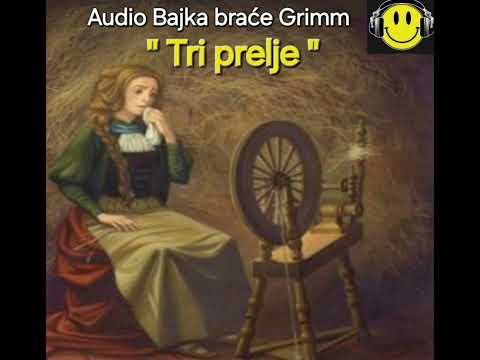 Audio knjiga- Bajka Grimm, Tri prelje , www.youtube.com/@Krutism