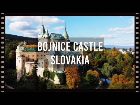 Beautiful Slovakia 🇸🇰: Bojnice Castle (Cinematic Drone Video)