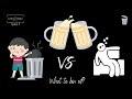 EXCUSES vs ALCOHOL vs HANGOVERS vs SMELLY BINS | What do you dislike?