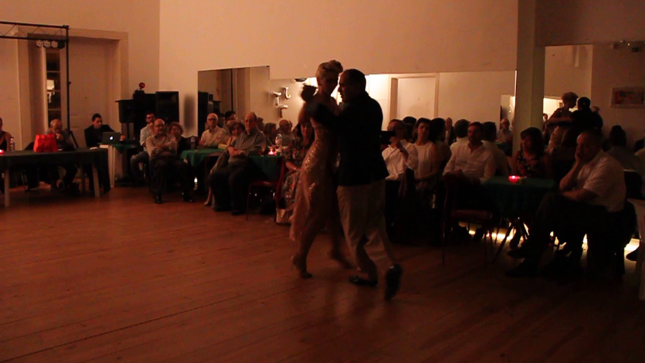 CLAUDIO VILLAGRA E HELENA FERNANDEZ NO 7º ANIVERSÁRIO TANGO RIBATEJO - 1/3