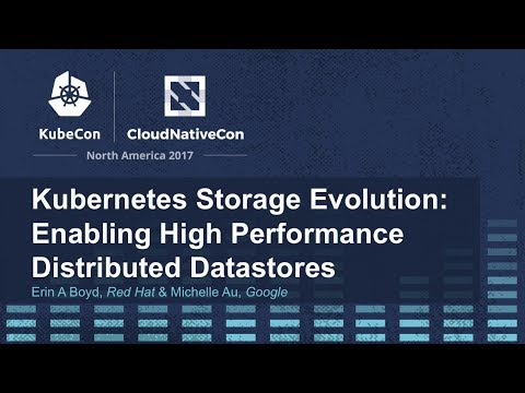 Kubernetes Storage Evolution: Enabling High Performance Distributed Datastores