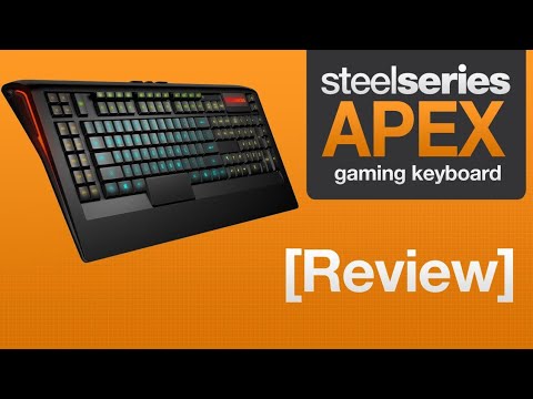 SteelSeries Apex Pro Mechanical Gaming Keyboard – Adjustable Actuation Switches – World’s Fastest