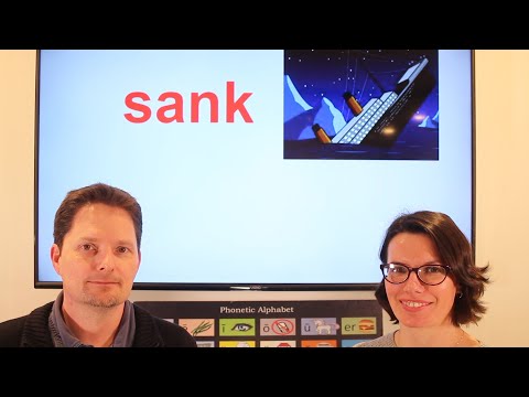 American pronunciation / How to Pronounce ANK and ANG