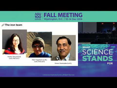 AGU Fall Meeting 2018 - V42A: The Daly Lecture