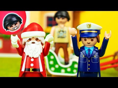 Warum ist der Weihnachtsmann noch da?! - Playmobil Polizei Film - Karlchen Knack #344