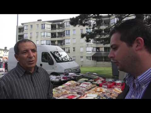 Dimitri au marché de la Guérinière