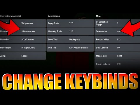 How To Change Keybind Settings On Roblox | Tutorial For Roblox PC Keybinds (2025)