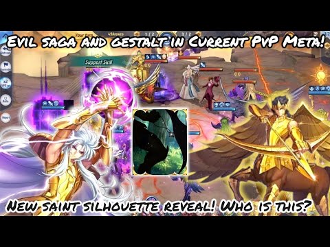 Saint Seiya: Awakening (KOTZ) - Evil Saga Gestalt in Current PvP Meta! New Saint Silhouette Reveal!