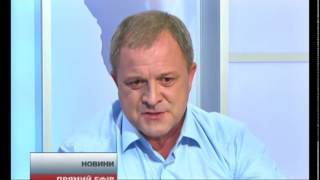 preview picture of video 'Мер Сватово Е.В. Рыбалко на канале 24'