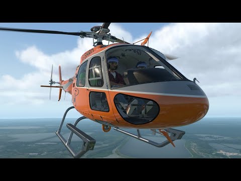 H125 (AS350B3e) Flight Over London by Cowan Simulation X-Plane 11/12