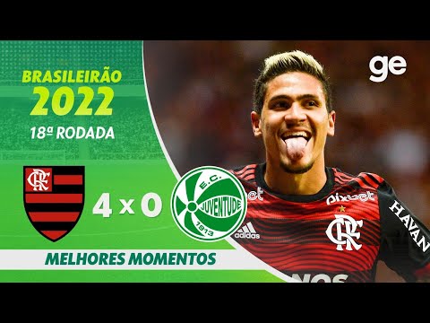Gols e lances de Flamengo x Juventude-RS